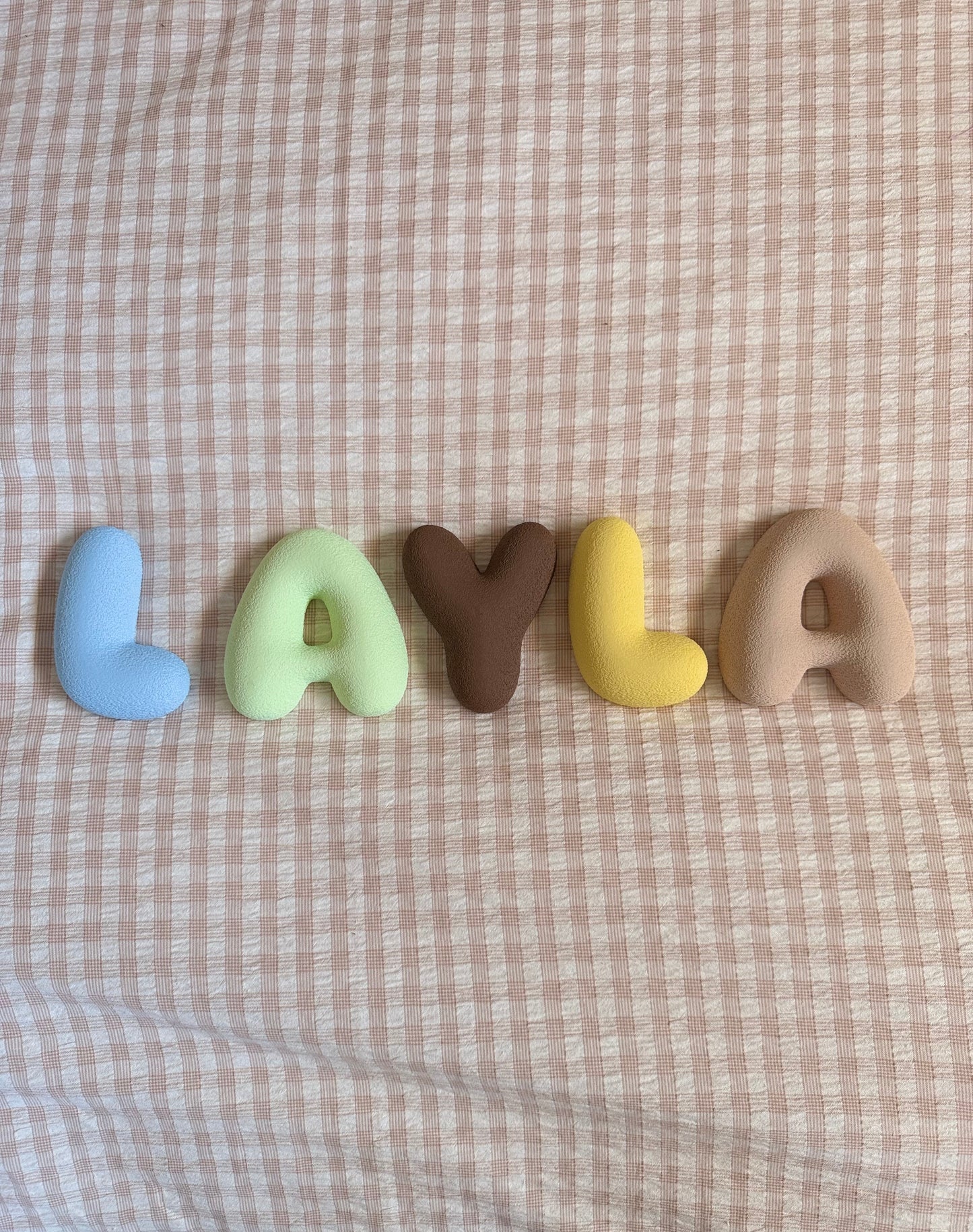 Teddy Bubble Letters