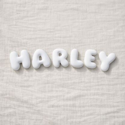 Bare Bubble Letters