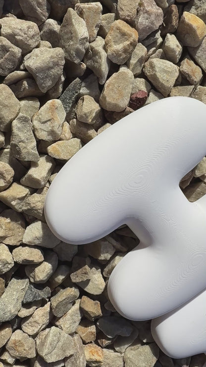Bare Bubble Letters